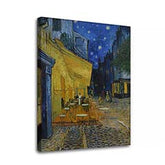 Obraz na plátne Vincent van Gogh - Café Terrace at Night | rôzne rozmery